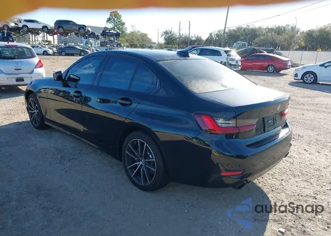 2022 BMW 330I z USA, uszkodzony, nr VIN 3MW5R1J03N8C47927